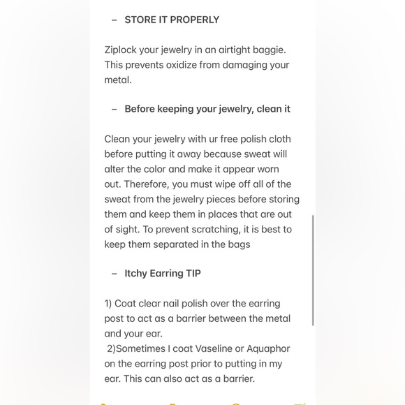 （Jewelry Tips 💗)Unlisted items for live show only - Picture 6 of 7